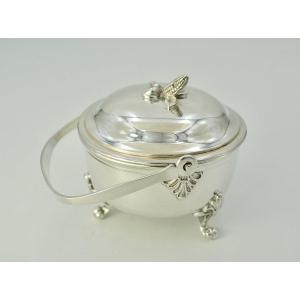 Silver Covered Pot France Circa 1900