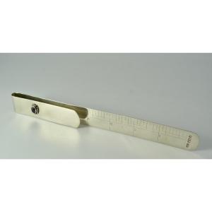 English Silver Bookmark Circa 1902