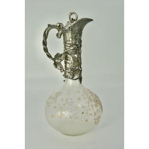 Art Nouveau. Wine Carafe By Wmf, Germany Late Nineteenth Century