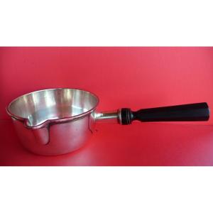 Beautiful Saucepan In 19th Century Sterling Silver, From Fray And Son Goldsmiths In Paris, From 1875 To 1891