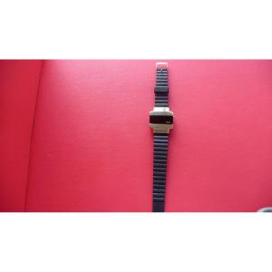 Yéma: Vintage Yéma Watch With Red Led Display. Perfect Condition; 1980s