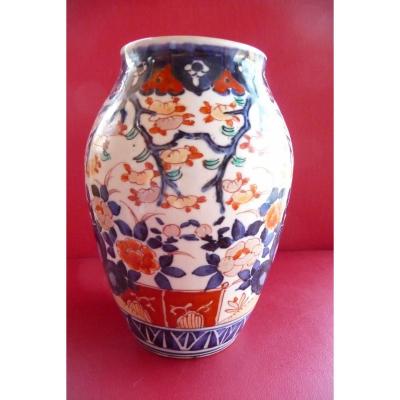 Imari Porcelain Vase Japan XIXth.