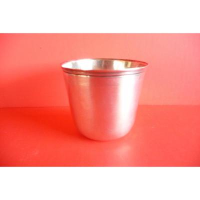 Timpani In Sterling Silver Dite (curon), Louis XV Period, Henri-nicolas De Brie.