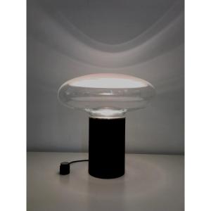 Murano Glass Table Lamp, Gill 45 Pamio For Leucos