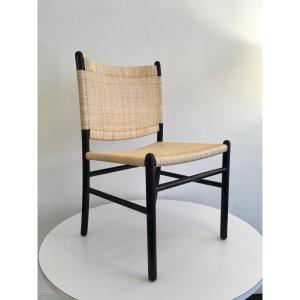 Pair Of M114 Chairs, Gianfranco Frattini For Cassina 1962