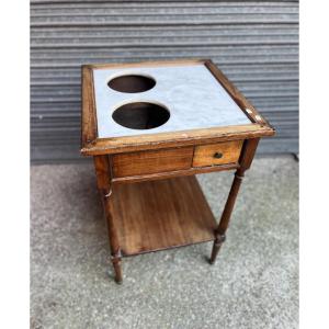 Walnut Cooler, Louis XVI Style, Late 19th Century