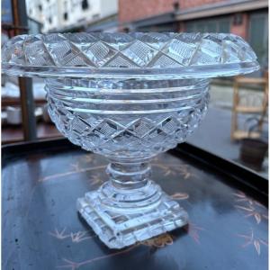 Cut Crystal Bowl, Early 19th Century  