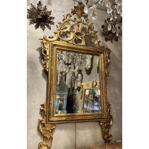 Italian Mirror, Piedmont Region, 19th Century