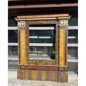Framing Or Paneling Italy Early XIX Eme Faux Marble Decor