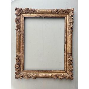 Louis XIV Gilded Wooden Frame, 17th Century