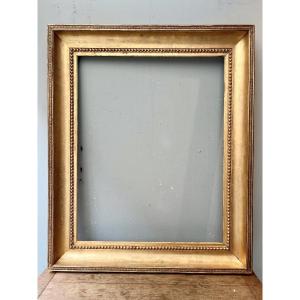 Gilded Wooden Frame From The Early 19th Century