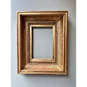 Napoleon III Gilded Wooden Frame, 19th Century