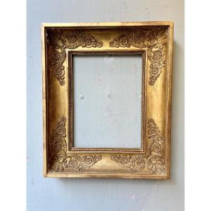 19th Century Gilded Wooden Frame