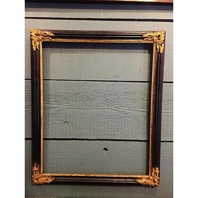 German Wooden Frame Black And Decor From Plonb 18th
