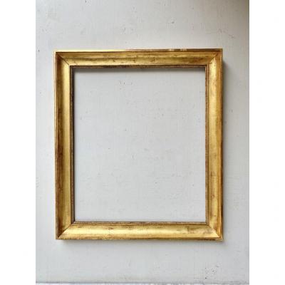 Nineteenth Century Golden Wood Frame