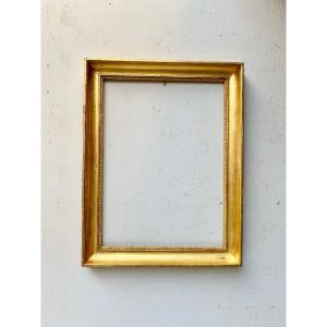 19th Century Golden Wood Frame