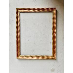 19th Century Golden Wood Frame