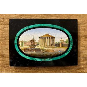 Micro Mosaics, Tempio Di Hercole Victore Or Tempio Di Vesta.