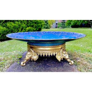 Important Cloisonné Enamel Dish.