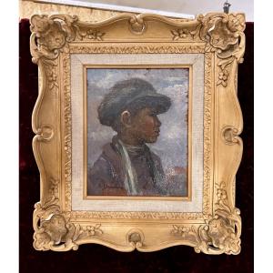 émile Bernard (1868-1941) Oil On Panel