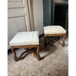 Pair Of Sheep Bone Stools