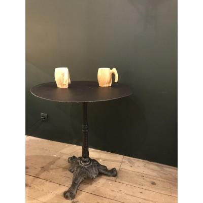 Cast Iron Pedestal Table