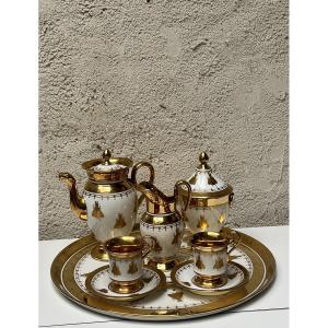 Empire-style Porcelain Tête-à-tête, Samson Manufacture