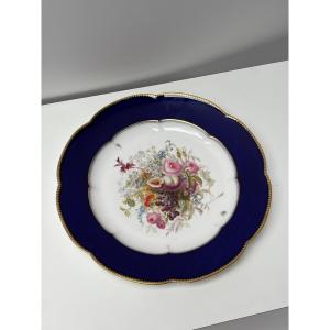 Sevres Porcelain Plate, Napoleon III Period
