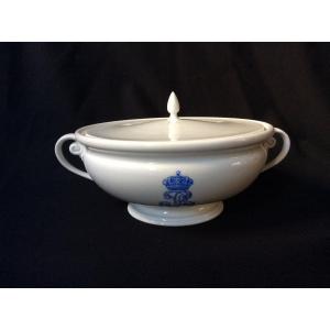 Sèvres Porcelain Bouillon Louis-philippe Couronne 1847