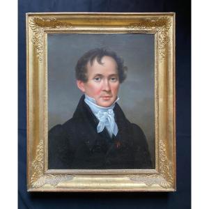 Portrait Signed F.l 1829 