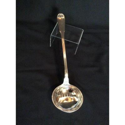 Ladle In Sterling Silver Strasbourg XVIII Century.