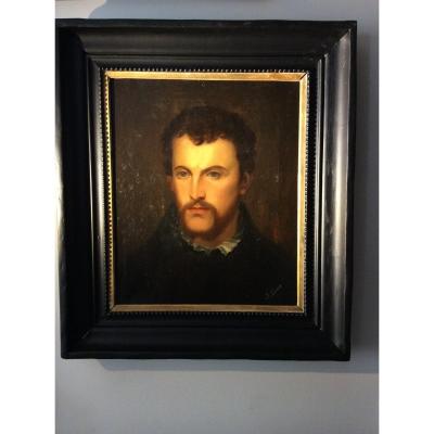 Portrait Signed B. Ducos