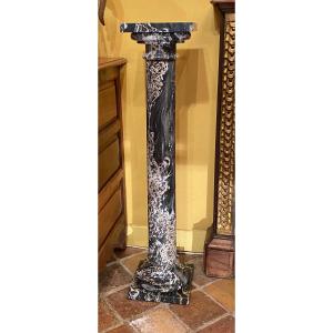 Column In Portor Marble From The XIX Eme Century