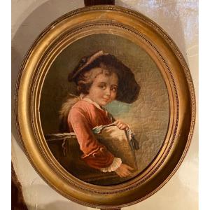 Child's Painting, The Young Pupil After Drouais