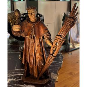 Saint Raymond, Patron Saint Of Midwives And Mothers In Labor, 18th Century 