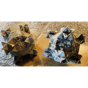 Pair Of 19th Century Witchcraft Stones