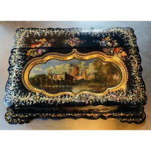 Napoleon III Period Burgoté Travel Writing Case