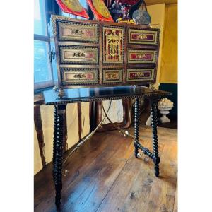 Spanish Renaissance-style Cabinet, Early 20th Century