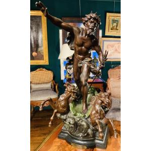 The Chariot Of Victorious Neptune, Signed By The Moreau Brothers