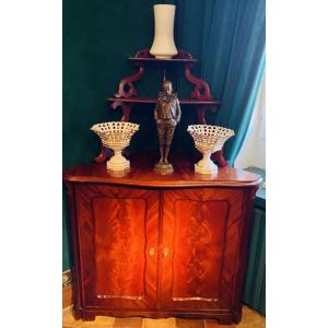 Late 19th Century Mahogany Corner Cabinet