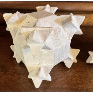 Pair Of Masterpieces By A Journeyman Stonemason