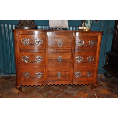 Dresser In Walnut XVIII Century