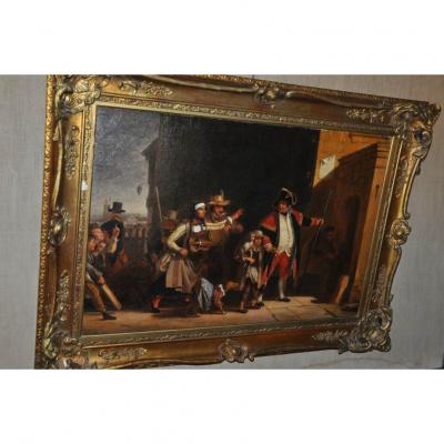 The Small Circus, Big Chromolithography Of The XIXth Century