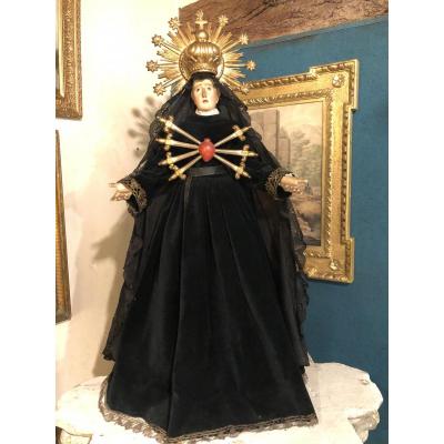 Virgin Of 7 Pain Of The Nineteenth Century