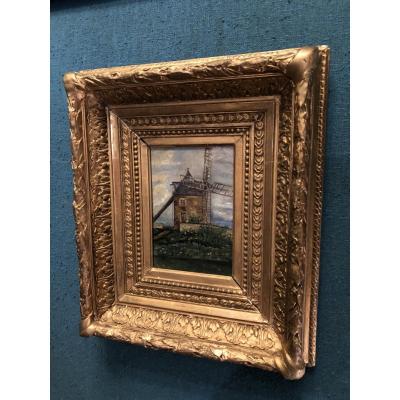 The Mill, Painting Naïve Beginning Of XX Eme Century