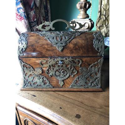 Nineteenth Century Tomb Shaped Tea Box