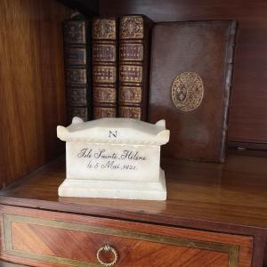 Napoleon Bonaparte Tomb Island Elba Alabaster Return Of Ashes Souvenir 19th Century