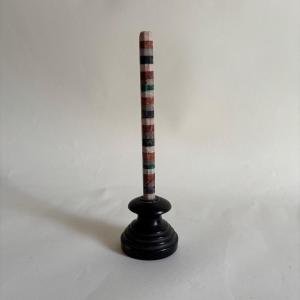 Grand Tour Italy Rule Marquetry Marble 19th Century Neoclassical