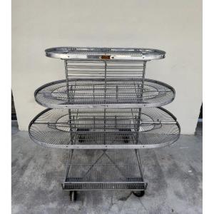 Antique Store Display Shelf On Wheels