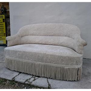 Richly Decorated Napoleon III Style Toadstool Bench 